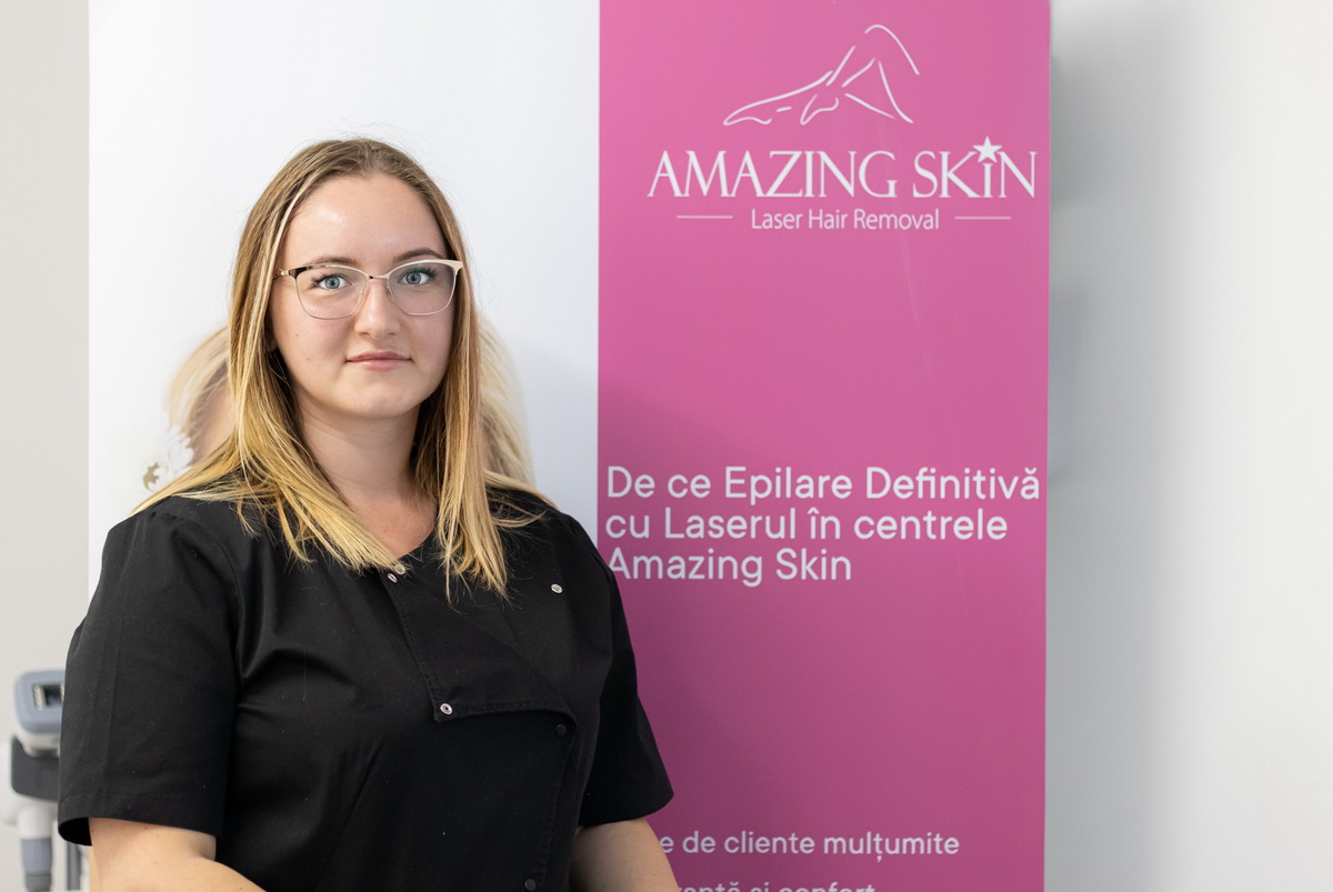 Andreea, terapeut AmazingSkin