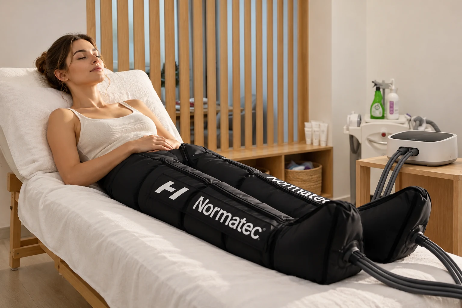 Scenă ilustrativă pentru drenaj limfatic la amazingskin